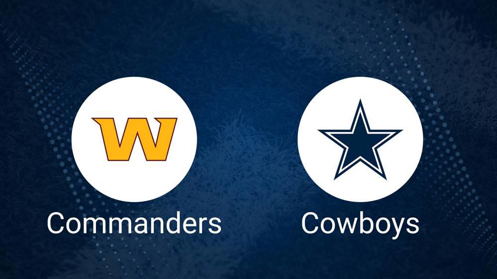 Where to Watch Commanders vs. Cowboys on TV or Streaming Live - Jan. 5